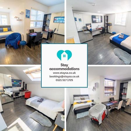 Staysa Equipped Studios Near Qe And Uob In Guesthouse Close To The City! Birmingham Eksteriør bilde