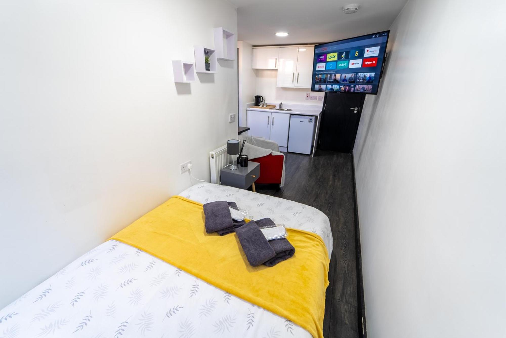 Staysa Equipped Studios Near Qe And Uob In Guesthouse Close To The City! Birmingham Rom bilde